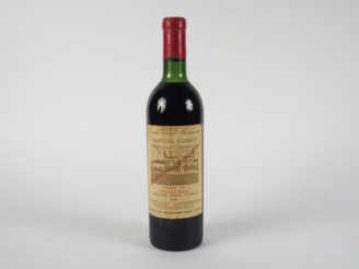 Vente aux enchères 1 BOUTEILLE CHÂTEAU CLINET POMEROL - 1966 - LB