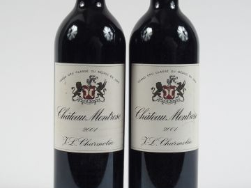 2 BOUTEILLES CHÂTEAU MONTROSE GCC ST ESTEPHE - 2001