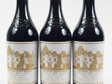 3 BOUTEILLES CHÂTEAU HAUT BRION 1ER GCC GRAVES - 2002