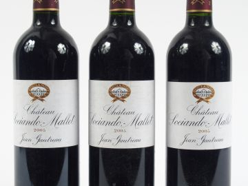 3 BOUTEILLES SOCIANDO MALLET HAUT MEDOC HAUT MEDOC - 2005