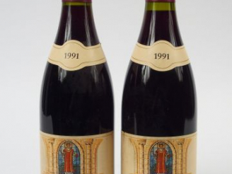 Vente aux enchères 2 BOUTEILLES VOSNE ROMANEE MUGNERET GIBOURG - 1991