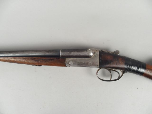 87- Fusil juxtaposé stéphanois, Calibre 16/65. Canon mesurant 700mm de