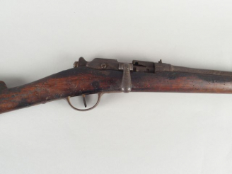 Vente aux enchères 189- Fusil Gras recalibré chasse, calibre 16.Mécanique fonctionnelle. 