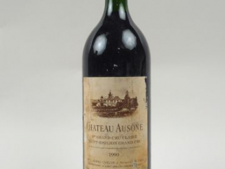 Vente aux enchères 1 MAGNUM - CHÂTEAU AUSONE 1ER GCC ST EMILION - 1990 - EA