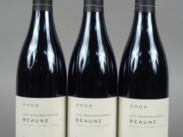3 BOUTEILLES - BEAUNE 1ER CRU LES MONTREVENOTS VINCENT DANCER - 2005