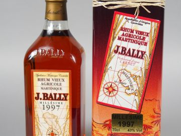 1 BOUTEILLE - RHUM BALLY 43° - 1997