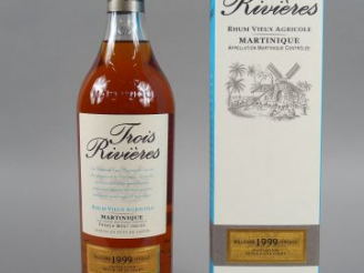 Vente aux enchères 1 BOUTEILLE - RHUM TROIS RIVIERES 42° - 1999