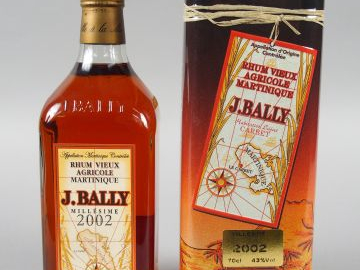 1 BOUTEILLE - RHUM BALLY 43° - 2002