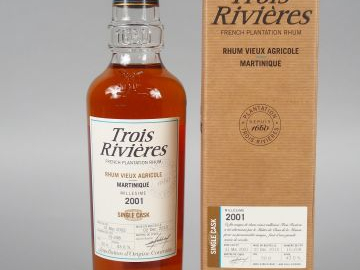 1 BOUTEILLE - RHUM TROIS RIVIERES 43° 50 CL - 2001