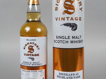 1 BOUTEILLE - WHISKY SIGNATORY VINTAGE 23 ANS DISTILLED AT HIGHLAND PA