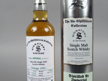 1 BOUTEILLE - WHISKY SIGNATORY VINTAGE SPEYSIDE SINGLE MALT 19 ANS DIS