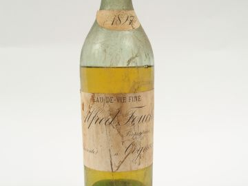 1 BOUTEILLE - COGNAC ALFRED TOUCHE 9 CM - 1897