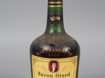 1 BOUTEILLE - COGNAC FINE CHAMPAGNE BARON OTARD VSOP