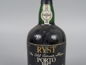 Vente aux enchères 1 BOUTEILLE - PORTO RYST MISE 1971 - 1937