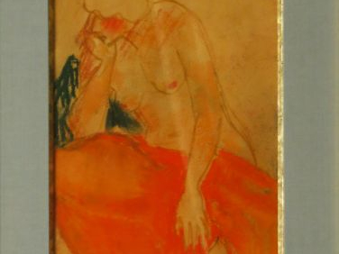 Maria LLUIS 'Etudes de nus' Pastels. Signés en bas à gauche et à droit