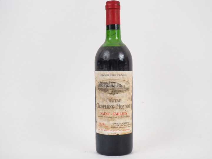 1 BOUTEILLE CHÂTEAU TROPLONG MONDOT GCC ST EMILION - 1975 - MEP