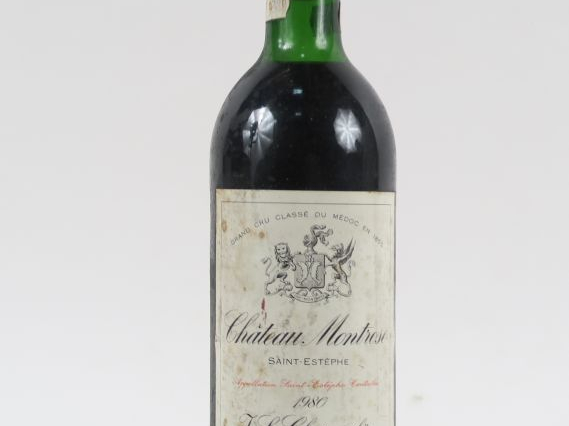 1 BOUTEILLE CHÂTEAU MONTROSE GCC ST ESTEPHE - 1980 - BG/ELT