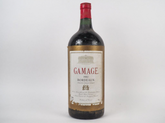 Vente aux enchères 1 JEROBOAM (5 L) GAMAGE BORDEAUX - 1982