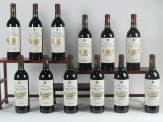 Vente aux enchères 12 BOUTEILLES CHÂTEAU PRIEURÉ LICHINE GCC MARGAUX - 1982 - 1 BG