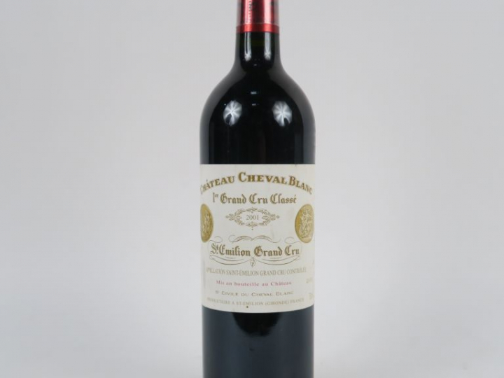 1 BOUTEILLE CHÂTEAU CHEVAL BLANC 1er GCC ST EMILION - 2001
