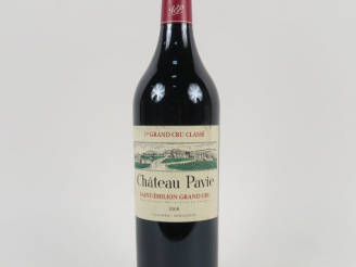 Vente aux enchères 1 BOUTEILLE CHÂTEAU PAVIE 1er GCC ST EMILION - 2008
