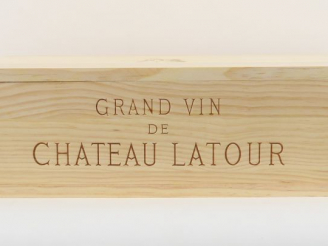 Vente aux enchères 6 BOUTEILLES CHÂTEAU LATOUR 1er GCC PAUILLAC - 2009 - CBO - CAISSE CER