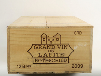 Vente aux enchères 12 BOUTEILLES CHÂTEAU LAFITE ROTHSCHILD 1er GCC PAUILLAC - 2009 - CBO 