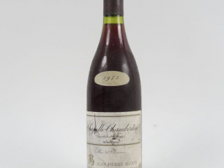 Vente aux enchères 1 BOUTEILLE CHAPELLE CHAMBERTIN GC JEAN PIERRE BLOUD - 1973