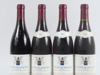 Vente aux enchères 4 BOUTEILLES VOSNE ROMANÉE 'AUX RÉAS' BERTRAND MACHARD DE GRAMONT - 20
