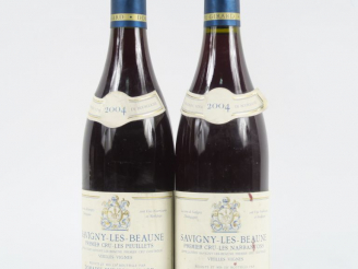 Vente aux enchères 2 BOUTEILLES SAVIGNY LES BEAUNE 1er CRU 'LES PEUILLETS' DOMAINE PHILIP