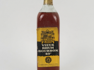 Vente aux enchères 1 BOUTEILLE VIEUX RHUM BOURBON 49°