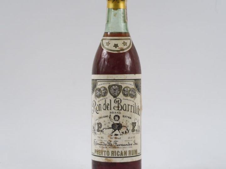 1 BOUTEILLE RHUM RON DEL BARRILITO PUERTO RICO