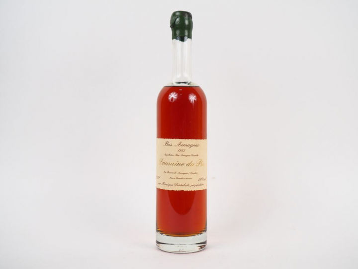 1 BOUTEILLE BAS ARMAGNAC DOMAINE DU PIN 48° - 1983
