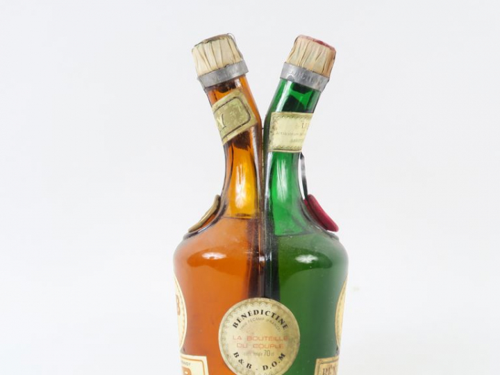 1 VIEILLE BOUTEILLE BENEDICTINE 'DOUBLE' : BENEDICTINE - B AND B