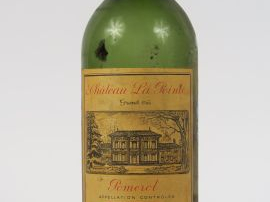 Vente aux enchères 1 MAGNUM CHÂTEAU LA POINTE POMEROL - 1955 - TRES GRANDE VIDANGE/CAPS A