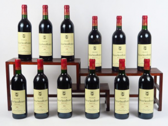 Vente aux enchères 12 BOUTEILLES CHÂTEAU BRANAS GRAND POUJEAUX MOULIS - 1988 - CBO - 7 BG