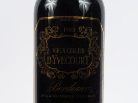 1 IMPERIALE (6 L) VIEUX CELLIER D'YVECOURT - 1988