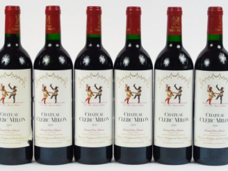 Vente aux enchères 6 BOUTEILLES CHÂTEAU CLERC MILON GCC PAUILLAC - 1992 - CBO - 1 ELA