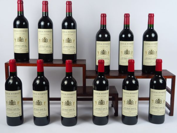 12 BOUTEILLES CHÂTEAU FONROQUE GCC ST EMILION - 1998 - CBO -