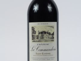 1 MAGNUM CHÂTEAU LA COMMANDERIE CB ST ESTEPHE - 1999 - CBO