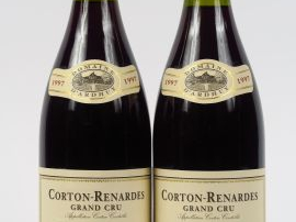 2 BOUTEILLES CORTON RENARDES GC DOMAINE D'ARDHUY - 1997