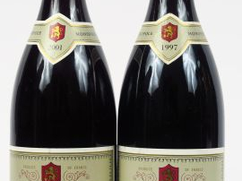 Vente aux enchères 2 BOUTEILLES FAIVELEY : 1 NUITS ST GEORGES 1er CRU 'CLOS DE LA MARECHA
