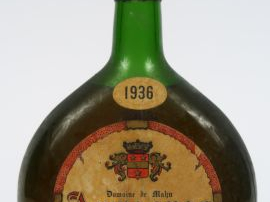 Vente aux enchères 1 BOUTEILLE ARMAGNAC DOMAINE DE MAHU R. DUPONT 43° - 1936