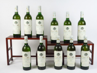 Vente aux enchères 11 BOUTEILLES CHÂTEAU MONTUS PACHERENC DU VIC BILH BLANC SEC - 1989 - 