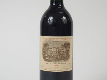 1 BOUTEILLE CHATEAU LAFITE ROTHSCHILD 1ER GCC PAUILLAC - 1988
