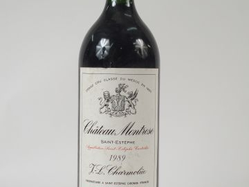 1 MAGNUM CHATEAU MONTROSE GCC ST ESTEPHE - 1989 - NOTE PARKER 98+/100