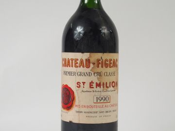 1 MAGNUM CHATEAU FIGEAC 1ER GCC ST EMILION - 1990 - LB / CAPS LA / ET