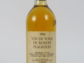 1 BOUTEILLE VIN DE VOILE GAILLAC R. PLAGEOLES - 1981