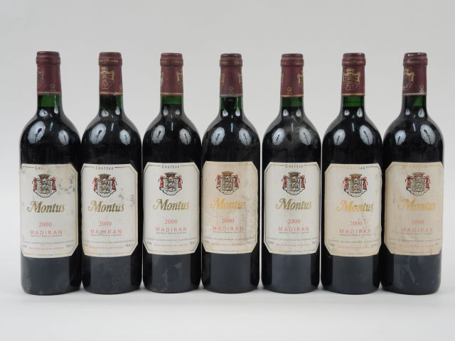 7 BOUTEILLES CHÂTEAU MONTUS MADIRAN - 2000 - 3 ET