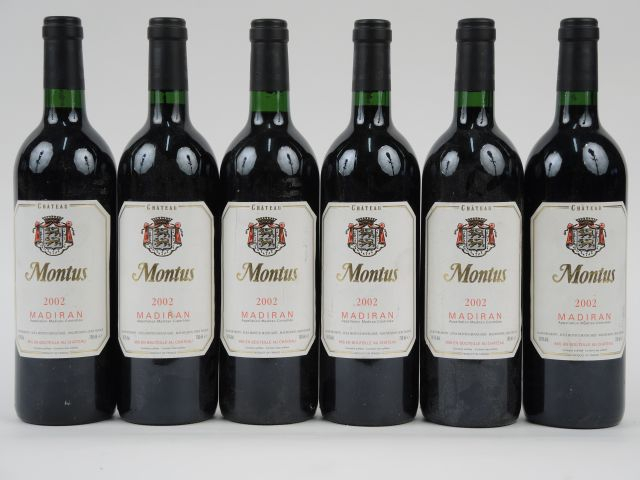 6 BOUTEILLES CHÂTEAU MONTUS MADIRAN - 2002